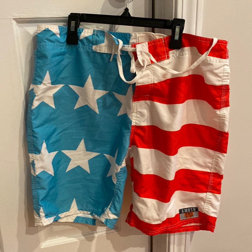 AMBSN USA swim trucks! Great condition. 9”